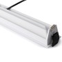 Spot LED encastré linéaire 20W - Orientable - UGR18 - IRC90 - Puce OSRAM - Blanc Chaud 2800K