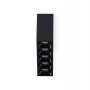 Spot LED linéaire de surface noir - 10W - UGR18 - IRC90 - Puce OSRAM