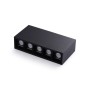 Spot LED linéaire de surface noir - 10W - UGR18 - IRC90 - Puce OSRAM