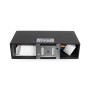 Spot LED linéaire de surface noir - 10W - UGR18 - IRC90 - Puce OSRAM