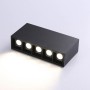 Spot LED linéaire de surface noir - 10W - UGR18 - IRC90 - Puce OSRAM