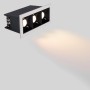 Spot linéaire LED encastré triple 6W - UGR18 - IRC90 - Puce OSRAM - Blanc