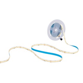 Ruban LED COB monochrome intelligent IC 24V DC - 12W/m - IP20 - 360ch/m - Largeur 10mm - 5 mètres