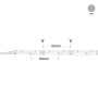 Ruban LED COB monochrome intelligent IC 24V DC - 12W/m - IP20 - 360ch/m - Largeur 10mm - 5 mètres