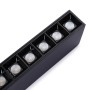 Spot LED linéaire de surface noir - 20W - UGR18 - IRC90 - OSRAM Chip