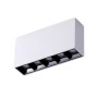 Spot LED linéaire de surface blanc - 10W - UGR18 - IRC90 - Puce OSRAM