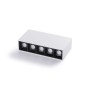 Spot LED linéaire de surface blanc - 10W - UGR18 - IRC90 - Puce OSRAM
