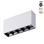Spot LED linéaire de surface blanc - 10W - UGR18 - IRC90 - Puce OSRAM