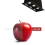 Spot LED linéaire encastré triple 6W - UGR18 - IRC90 - Puce OSRAM - Noir