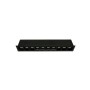 Spot LED linéaire encastré 20W - UGR18 - IRC90 - Puce OSRAM - Noir