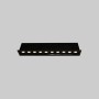 Spot LED linéaire encastré 20W - UGR18 - IRC90 - Puce OSRAM - Noir