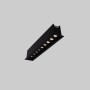 Spot LED linéaire encastré 20W - UGR18 - IRC90 - Puce OSRAM - Noir