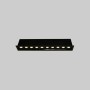 Spot LED linéaire encastré 20W - UGR18 - IRC90 - Puce OSRAM - Noir