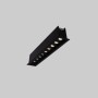 Spot LED linéaire encastré 20W - UGR18 - IRC90 - Puce OSRAM - Noir