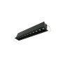 Spot LED linéaire encastré 20W - UGR18 - IRC90 - Puce OSRAM - Noir