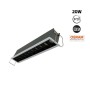 Spot LED linéaire encastré 20W - UGR18 - IRC90 - Puce OSRAM - Blanc