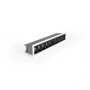 Spot LED linéaire encastré 20W - UGR18 - IRC90 - Puce OSRAM - Blanc