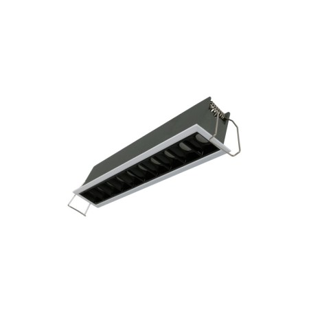 Spot LED linéaire encastré 20W - UGR18 - IRC90 - Puce OSRAM - Blanc