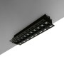 Spot LED linéaire sans bord - 20W - UGR18 - IRC90 - Noir