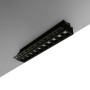 Spot LED linéaire sans bord - 20W - UGR18 - IRC90 - Noir