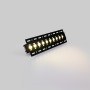 Spot LED linéaire sans bord - 20W - UGR18 - IRC90 - Noir