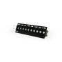 Spot LED linéaire sans bord - 20W - UGR18 - IRC90 - Noir