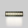 Spot LED linéaire sans bord - 20W - UGR18 - IRC90 - Noir