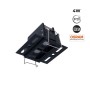 Spot LED linéaire sans bord - 4W - UGR18 - IRC90 - Noir