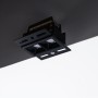Spot LED linéaire sans bord - 4W - UGR18 - IRC90 - Noir
