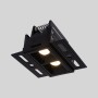 Spot LED linéaire sans bord - 4W - UGR18 - IRC90 - Noir