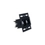 Spot LED linéaire sans bord - 4W - UGR18 - IRC90 - Noir