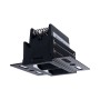 Spot LED linéaire sans bord - 4W - UGR18 - IRC90 - Noir