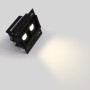 Spot LED linéaire sans bord - 4W - UGR18 - IRC90 - Noir