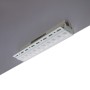 Spot LED linéaire encastré sans bord - 20W - UGR18 - IRC90 - Blanc