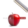 Spot LED linéaire encastré sans bord - 20W - UGR18 - IRC90 - Blanc