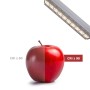 Spot LED linéaire encastré sans bord - 20W - UGR18 - IRC90 - Blanc