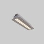 Spot LED linéaire encastré sans bord - 20W - UGR18 - IRC90 - Blanc