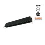 Spot LED linéaire encastré 30W - UGR18 - IRC90 - Puce OSRAM - Blanc Neutre 4000K - Noir