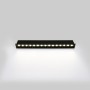 Spot LED linéaire encastré 30W - UGR18 - IRC90 - Puce OSRAM - Blanc Neutre 4000K - Noir
