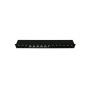 Spot LED linéaire encastré 30W - UGR18 - IRC90 - Puce OSRAM - Blanc Neutre 4000K - Noir