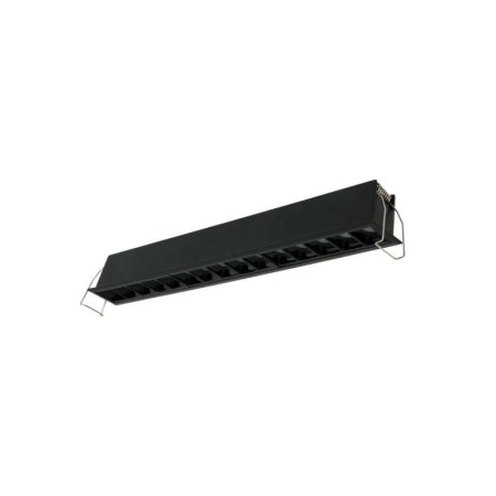 Spot LED linéaire encastré 30W - UGR18 - IRC90 - Puce OSRAM - Blanc Neutre 4000K - Noir