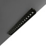 Spot LED linéaire sans bord - 30W - UGR18 - IRC90 - Noir