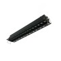 Spot LED linéaire sans bord - 30W - UGR18 - IRC90 - Noir