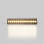 Spot LED linéaire sans bord - 30W - UGR18 - IRC90 - Noir