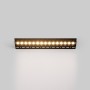 Spot LED linéaire sans bord - 30W - UGR18 - IRC90 - Noir