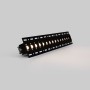 Spot LED linéaire sans bord - 30W - UGR18 - IRC90 - Noir