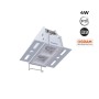 Spot LED linéaire sans bord - 4W - UGR18 - IRC90 - Blanc