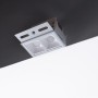 Spot LED linéaire sans bord - 4W - UGR18 - IRC90 - Blanc