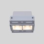 Spot LED linéaire sans bord - 4W - UGR18 - IRC90 - Blanc