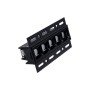 Spot LED linéaire sans bord - 12W - UGR18 - IRC90 - Noir
